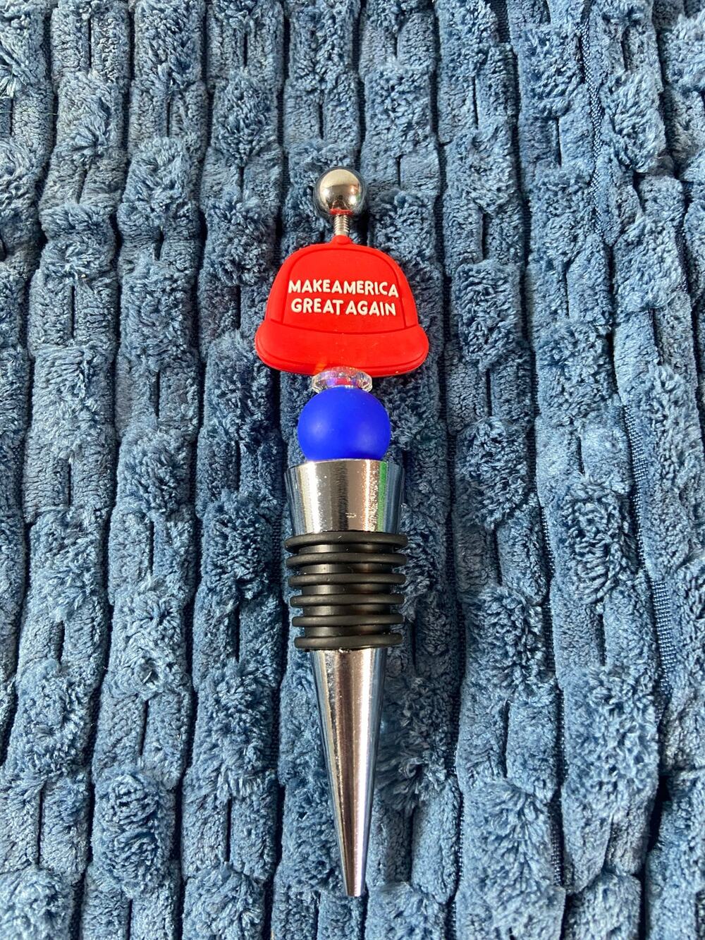 Make America great again bottle stopper